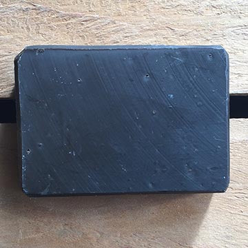 Fragrance free black pine tar soap by MoSoap