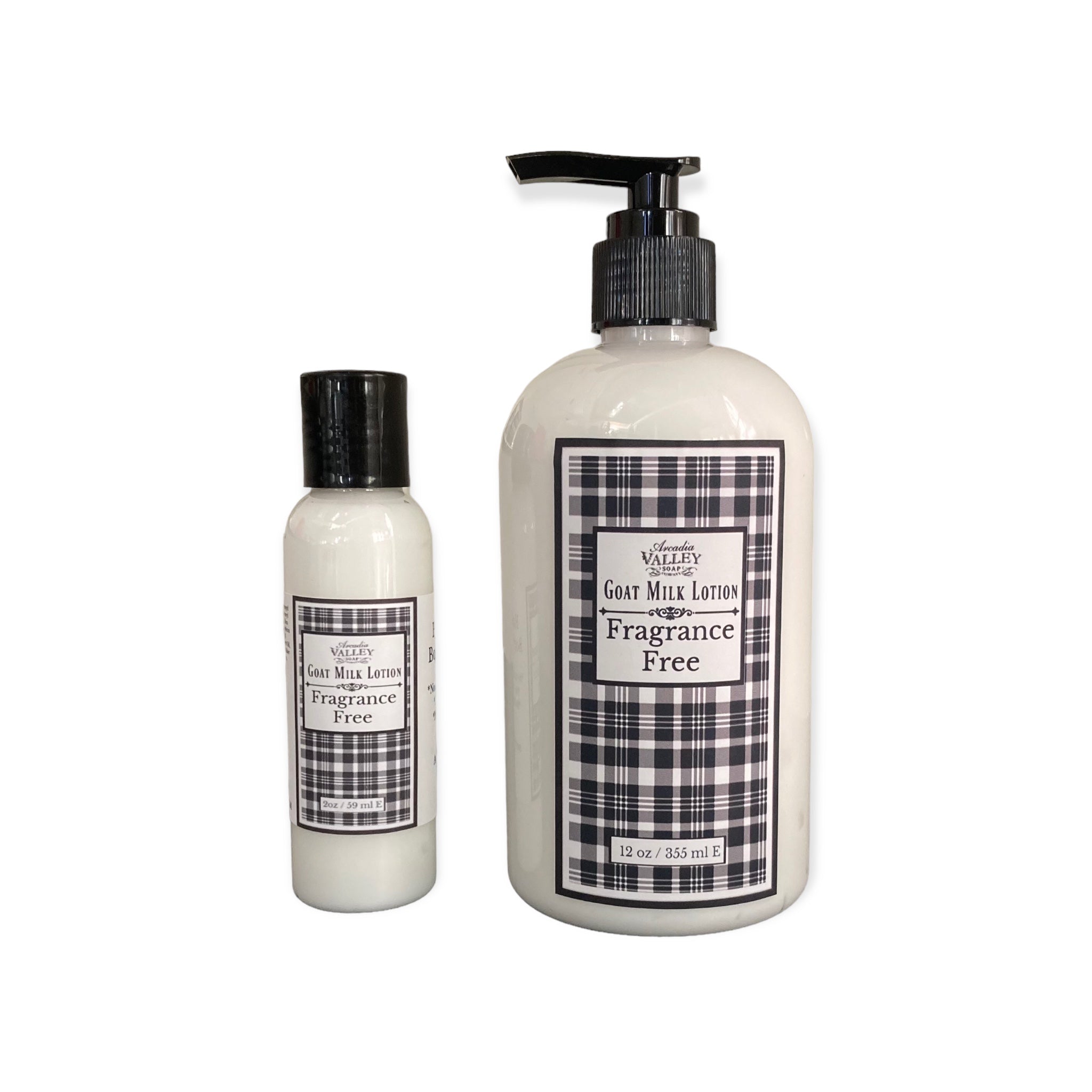 Fragrance Free Goat Milk Lotion