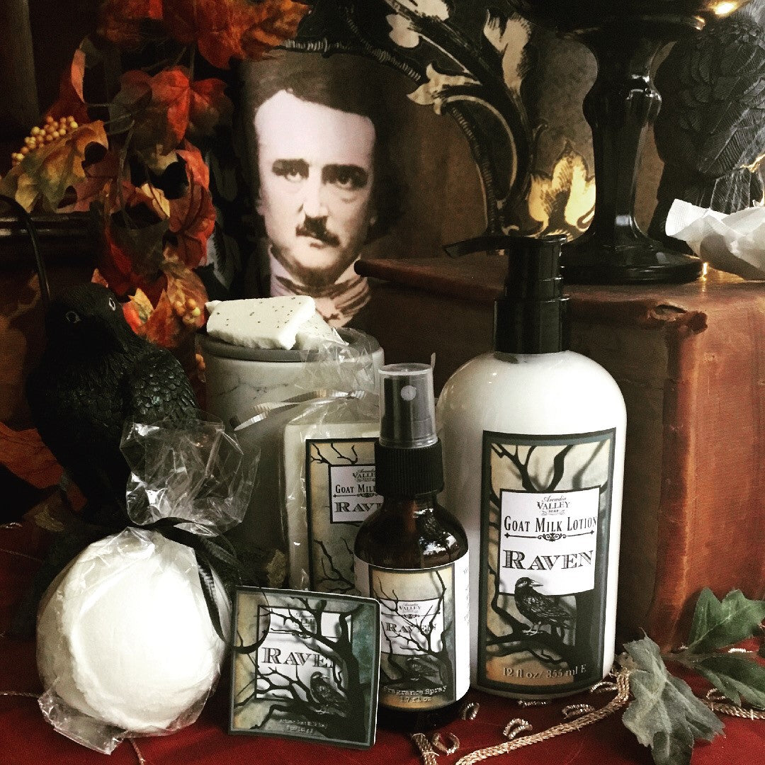 Embrace the Harvest Moon with the Raven Fragrance Collection