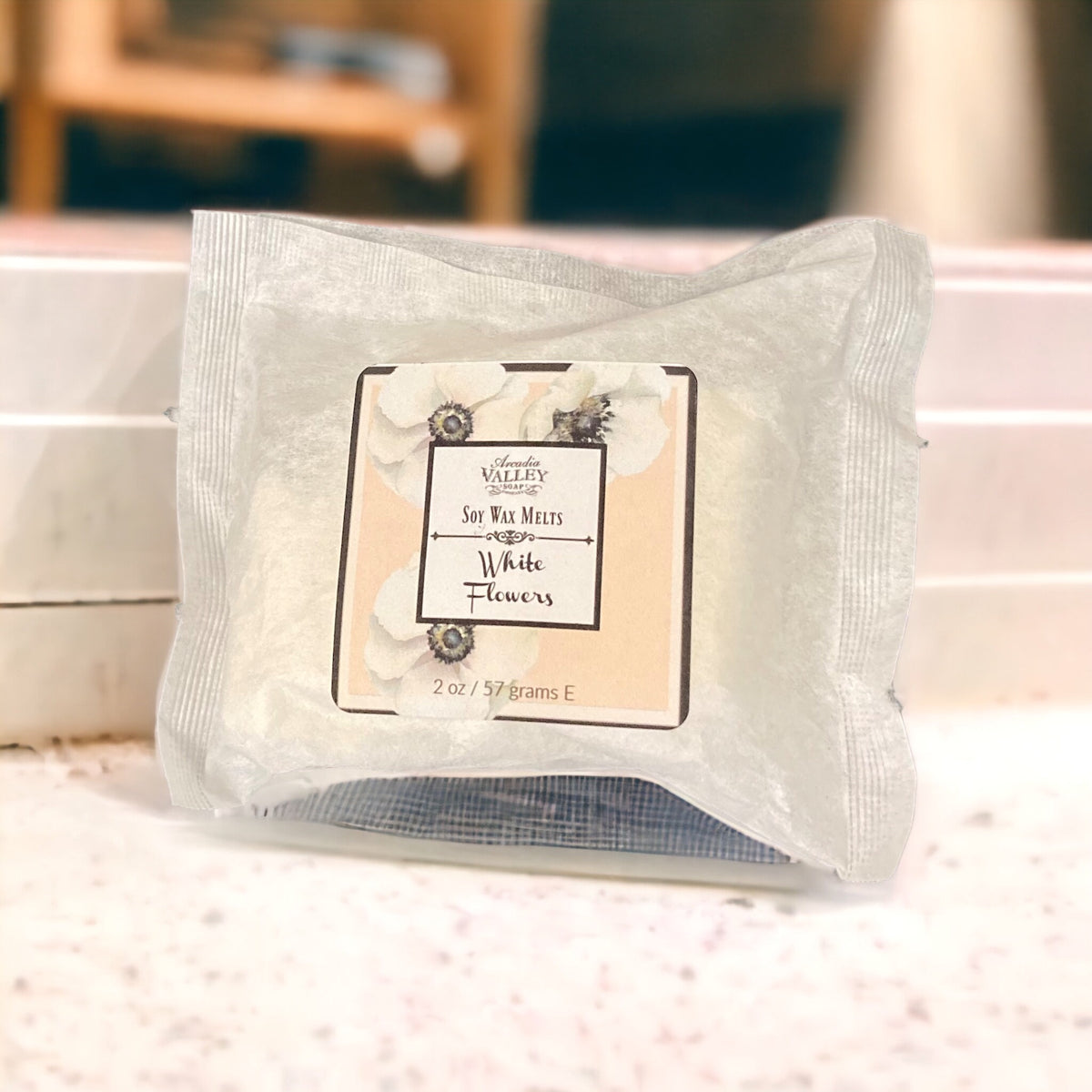 White Flower Wax Melt