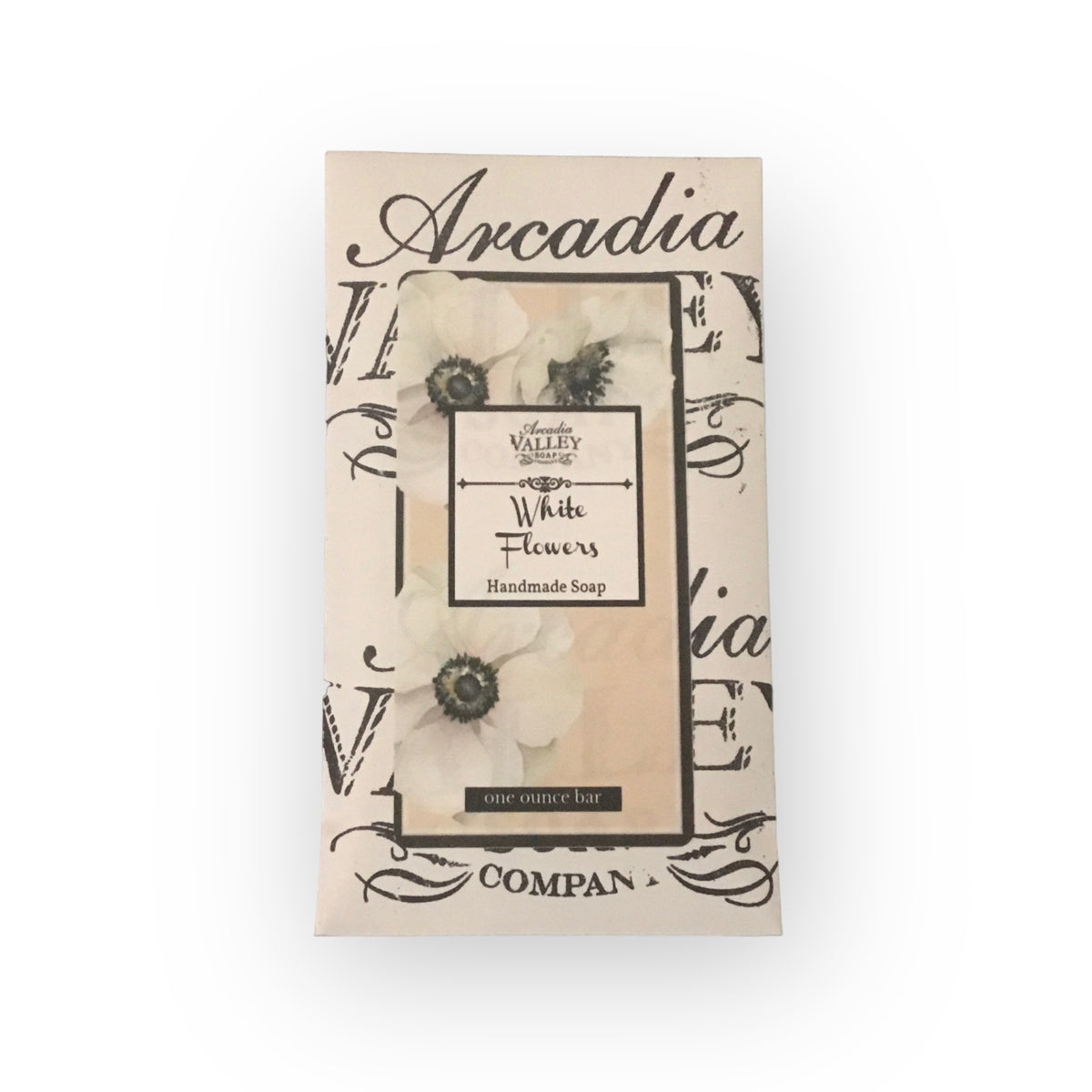 White Flowers Handmade Soap
