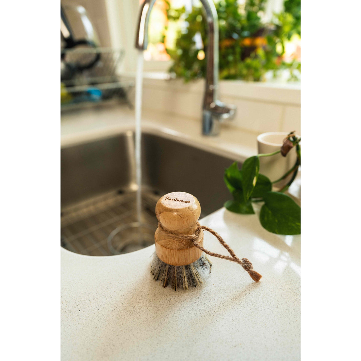 Bamboo Pot Scrubber