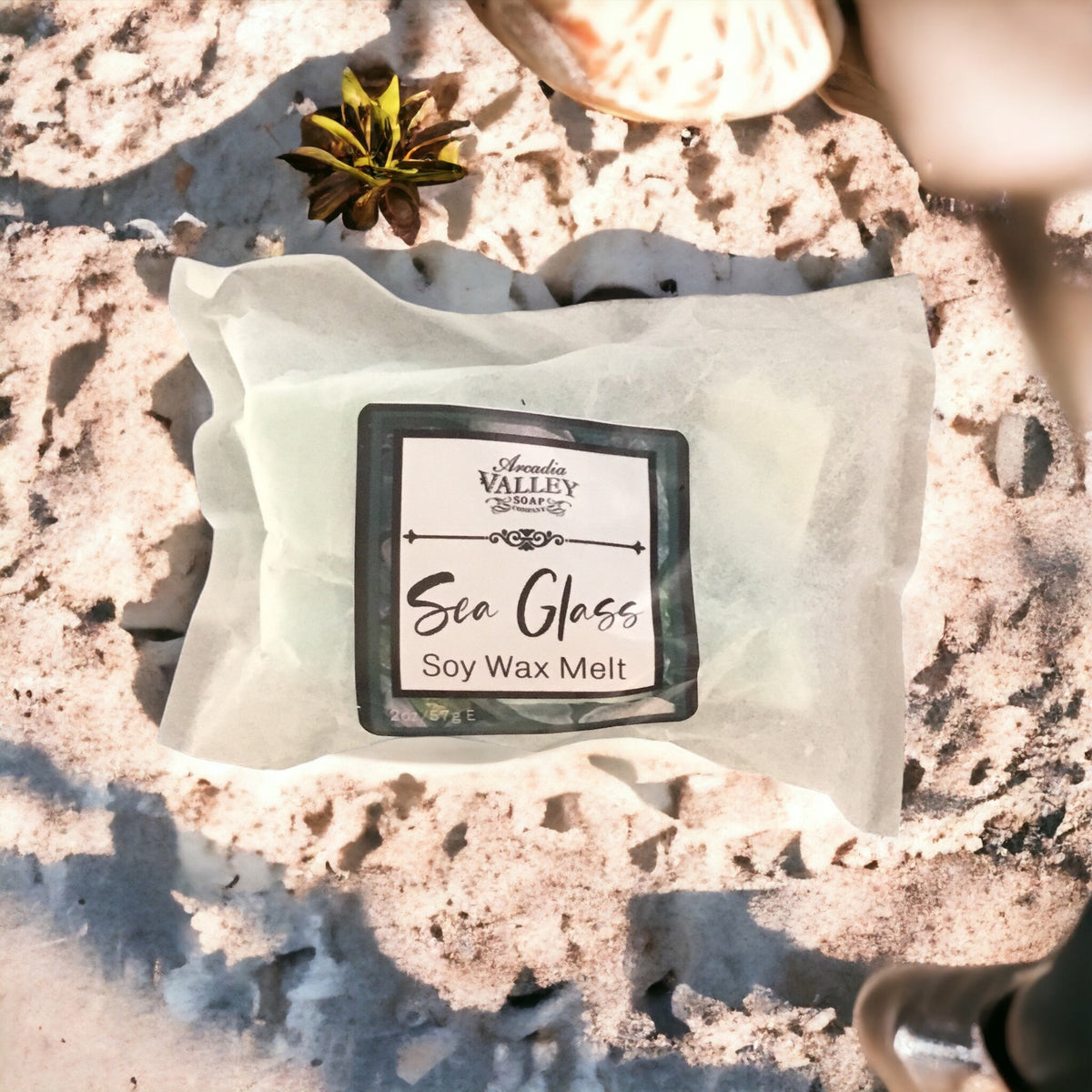 Sea Glass Hand Poured Wax Melt