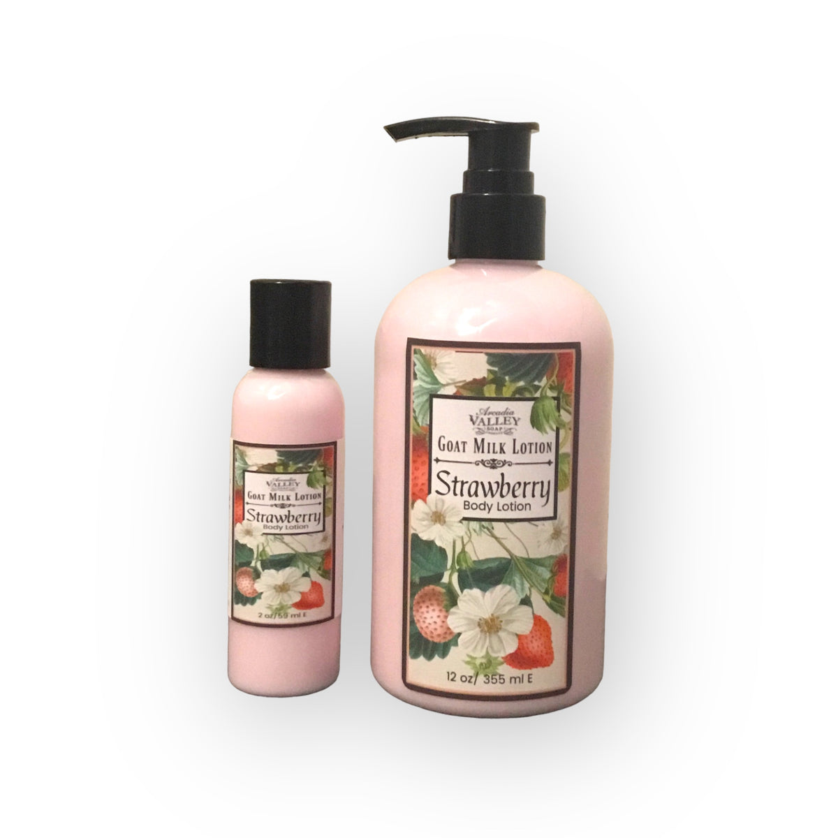 Strawberry  Goat Milk Lotion