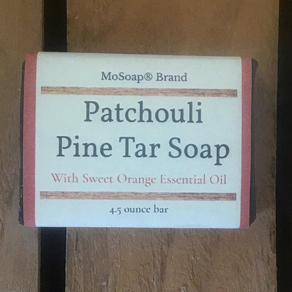 Patchouli Citrus Pine Tar Soap