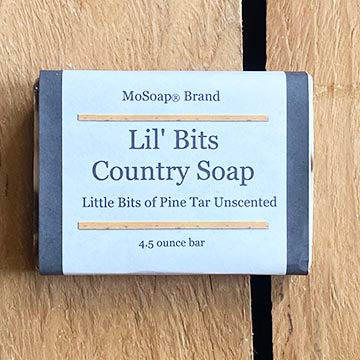 Packaging of Lil' Bits Country Soap